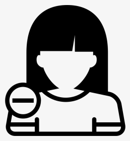 Girl - Icono Localizacion Personas, HD Png Download, Transparent PNG
