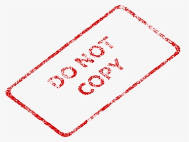 How To Watermark An Image - Do Not Copy Sign, HD Png Download, Transparent PNG