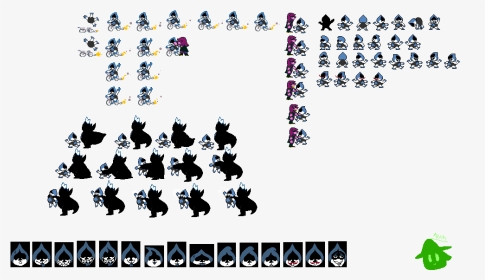 Sans Face Sprite Png - Sans Battle Sprite Sheet, Transparent Png - 1331x515  (#1975244) - PinPng