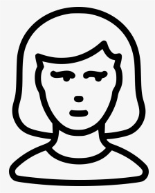 Woman Girl User Human Avatar Comments - Face Icon Teen, HD Png Download, Transparent PNG
