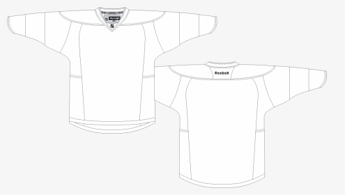 Vector Blank Hockey Jersey Template, HD Png Download, Transparent PNG