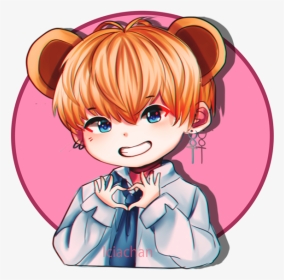 Bts Stickers V By - Anime Bts Rm, HD Png Download, Transparent PNG