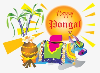 Pongal Png Image Download - Happy Pongal, Transparent Png, Transparent PNG