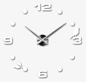 Adhesive Wall Clock, Luxury Wall Clock, Plastic Clock - Wall Clock, HD Png Download, Transparent PNG