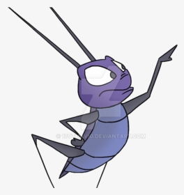 How To Draw Jiminy Cricket Step By A Insect Bat And - Drawing Cricket From Mulan, HD Png Download, Transparent PNG