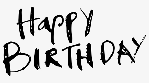 Happy Birthday Handwritten Calligraphy Vector 8 - Calligraphy, HD Png Download, Transparent PNG
