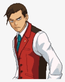 Sprites And Such By - Ace Attorney Apollo Gif, HD Png Download, Transparent PNG