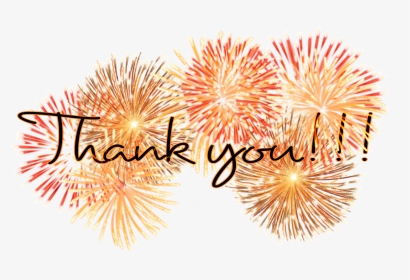 #thankyou #emotions #fireworks #happy #madewithpicsart - New Years Thank You, HD Png Download, Transparent PNG