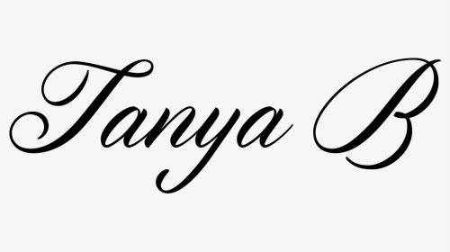 Tanyabittner - Com - Tanya Written In Calligraphy, HD Png Download, Transparent PNG