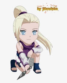 Png Chibi Ino By Marcinha20 On Deviantart - Naruto Chibi Ino, Transparent Png, Transparent PNG