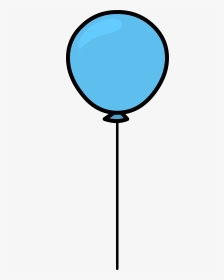 Blue Balloon Sprite, HD Png Download, Transparent PNG