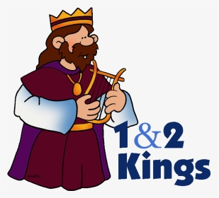 Free Bible Clip Art By Phillip Martin, 1 And 2 Kings - Cartoon King David Bible, HD Png Download, Transparent PNG