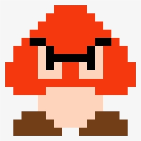 Detailed Super Mario Bros 3 Flying Goomba With Babies - Mario Goomba Pixel Png, Transparent Png, Transparent PNG
