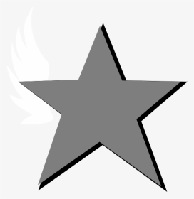Transparent Star Clipart Black And White - Clipart Star Silver, HD Png Download, Transparent PNG