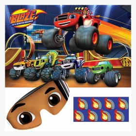 Blaze And The Monster Machines Party Game - Blaze And The Monster Machines, HD Png Download, Transparent PNG