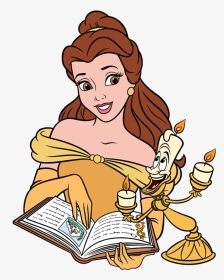 Beauty And The Beast Belle Reading, HD Png Download, Transparent PNG