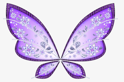 Purple Winx Club Wings, HD Png Download, Transparent PNG