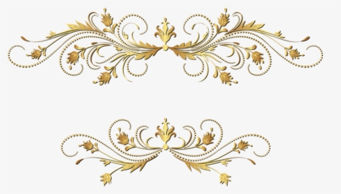 Free Png Download Decorative Elements Png Clipart Png - Gold Decorative Element Clipart, Transparent Png, Transparent PNG