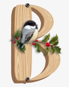 Christmas Chickadee Clip Art, HD Png Download, Transparent PNG