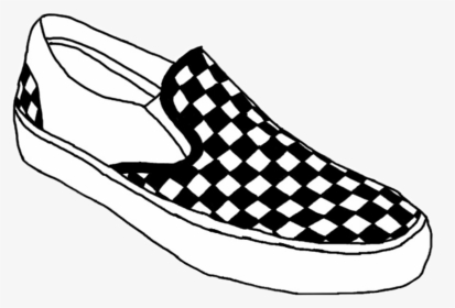 Vsco Stickers Black And White Vans, HD Png Download, Transparent PNG