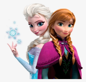 Elsa And Anna Frozen 2 Close Up Png Image - Anna And Elsa Frozen, Transparent Png, Transparent PNG
