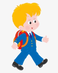 Drawing Of School Boy, HD Png Download, Transparent PNG