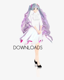 Mmd Model Cute Tda Miku, HD Png Download, Transparent PNG