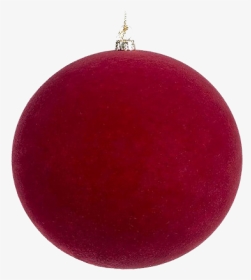 Single Red Christmas Ball Png Clipart - Christmas Ornament, Transparent Png, Transparent PNG