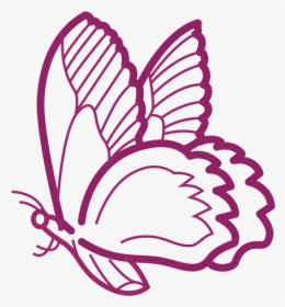 Transparent Butterfly Woman Clipart - Beauty Butterfly Logo Png, Png Download, Transparent PNG