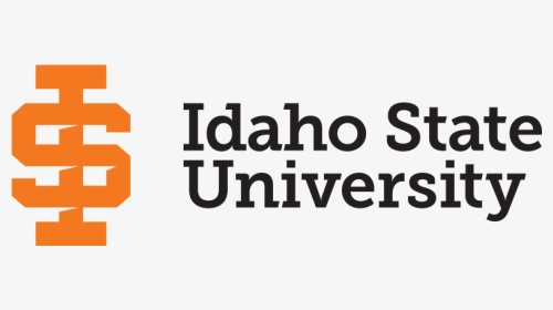Orange Black Isu Logo - Idaho State University Stacked Logo, HD Png Download, Transparent PNG