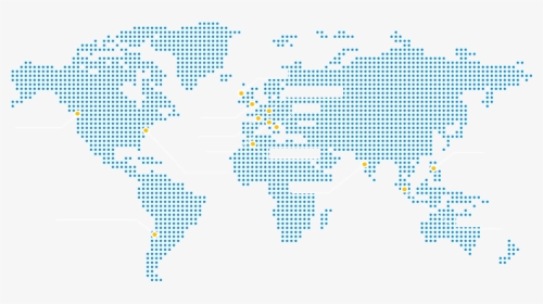 World Map Dotted Png, Transparent Png, Transparent PNG