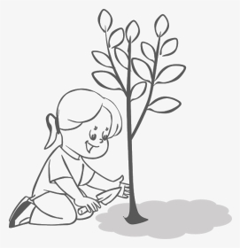 Trees Clipart Free To - Plant A Tree Clipart, HD Png Download, Transparent PNG