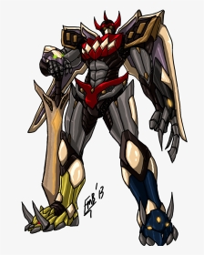 Mighty Morphin Power Rangers Megazord Fan Art, HD Png Download, Transparent PNG
