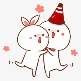 Cute Hug Png File - Cartoon Cute Png Couple, Transparent Png, Transparent PNG