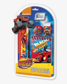 Blaze And The Monster Machines Stationery Set - 8435333866757, HD Png Download, Transparent PNG