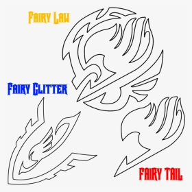 The Three Main Symbols - Fairy Tail Magic Circle Fairy Law, HD Png Download, Transparent PNG