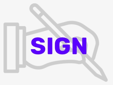 Sign The Standards Using The Form - Icon Unterschrift, HD Png Download, Transparent PNG