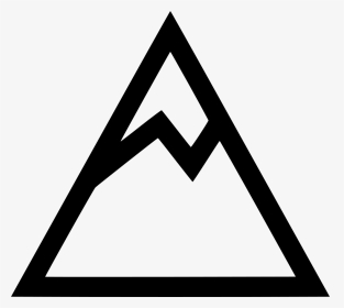 Mountain Hike Ice Cold Er - Electricity Warning Sign Black And White, HD Png Download, Transparent PNG