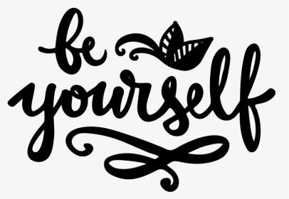 Transparent Be Yourself Clipart - New Text Effects For Photoscape Hd ...