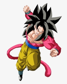 Goku Super Saiyajin 4, HD Png Download, Transparent PNG
