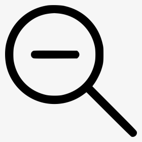 Minus Svg Png Icon Free Download Comments - Magnifying Glass Minus Png, Transparent Png, Transparent PNG