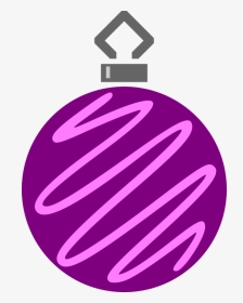Purple,symbol,circle - Red And Green Christmas Ornament Png, Transparent Png, Transparent PNG