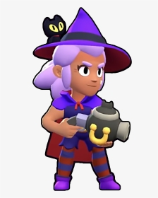Witch Shelly Skin - Brawl Stars Shelly Skin, HD Png Download, Transparent PNG
