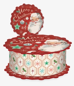 Here Come Santa Gift Box - Cake, HD Png Download, Transparent PNG