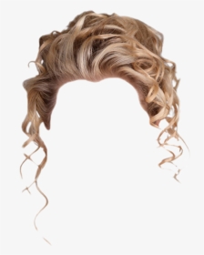 #wig #blonde #updohair #updo #curls - Blonde Updo Hair Transparent Background, HD Png Download, Transparent PNG