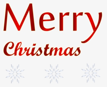 Free Png Red Text Merry Christmas Png - Orange, Transparent Png, Transparent PNG