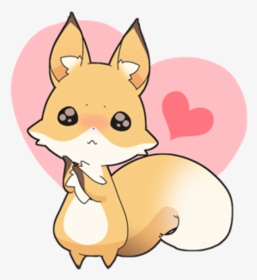 #fox #kawaii #cute #overlay #png #edit - Girly Fox Stickers, Transparent Png, Transparent PNG