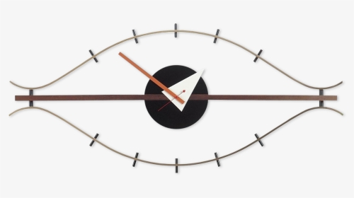 George Nelson Wall Clock Eye Clock Model Eye Clock - George Nelson Clock Designs, HD Png Download, Transparent PNG