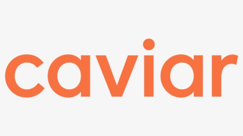 A Close Up Of A Logo - Caviar Logo, HD Png Download, Transparent PNG