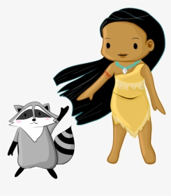 Meeko Pocahontas Cute, HD Png Download, Transparent PNG